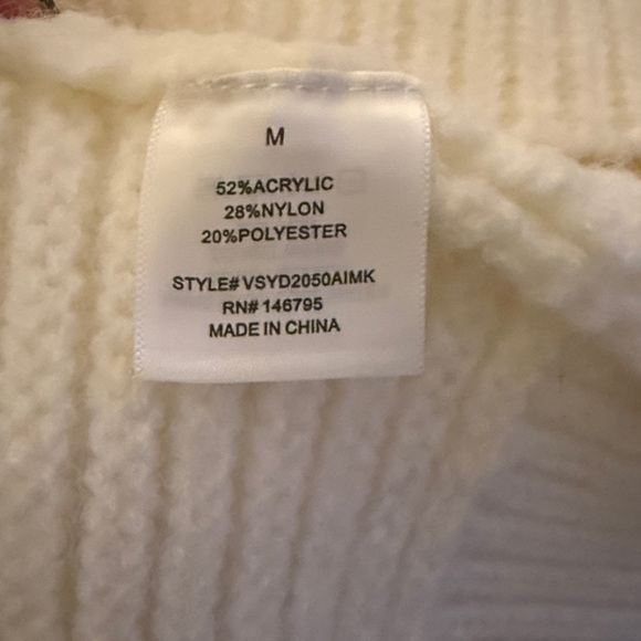 Vici Cream Sweater with Bubble Sleeves - Picture 5 of 6